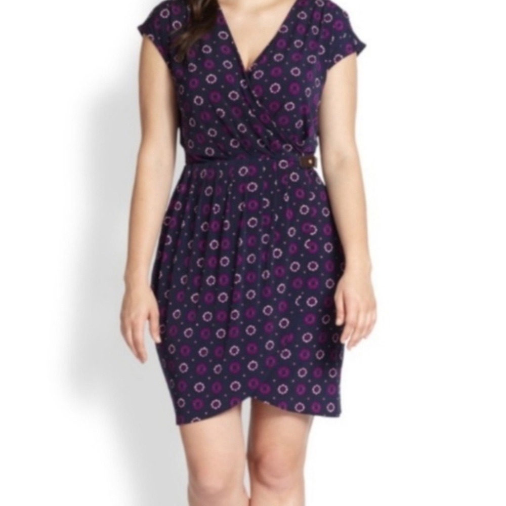 Michael Kors faux wrap dress